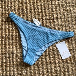NWT dippin daisys Nocturnal bikini bottoms, blue, size Large
